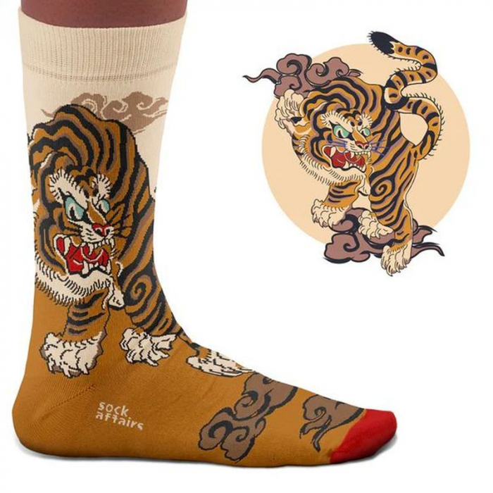 Socken China Tiger 1